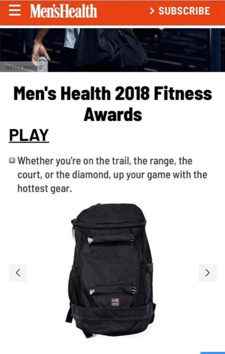 The Omega grabs a 2018 Men's Health Fitness Award. - Solepack