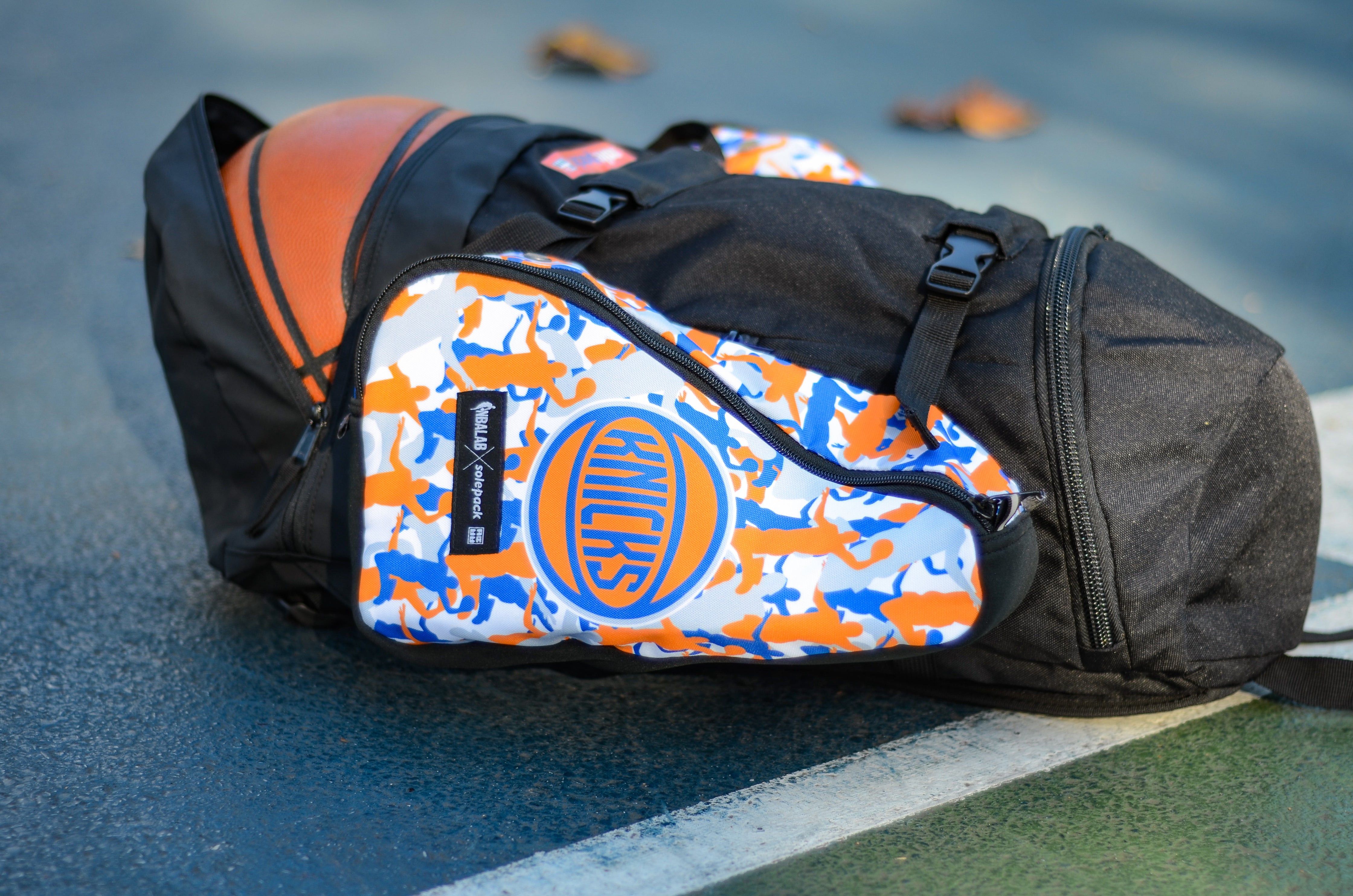 nike basketball backpack blue and orange NBALAB Knicks Omega + SP-1 kit L-fits size 10/11 below pack and rep for Carbon Fiber Handle Shimano Introduces Upgraded Compre Colour:Nickel & Copper - 5 Pack