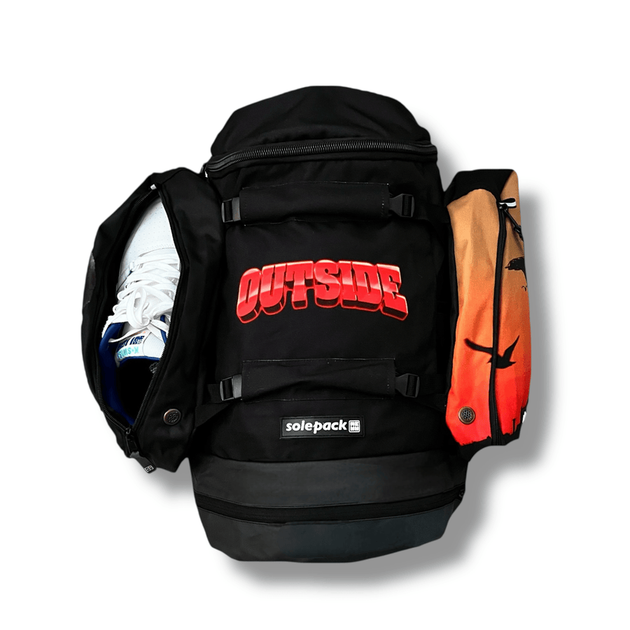 Outside x Solepack: The OMEGA backpack+ SP - 1 shoe carrier - Solepack
