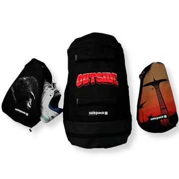 Outside x Solepack: The OMEGA backpack+ SP - 1 shoe carrier - Solepack