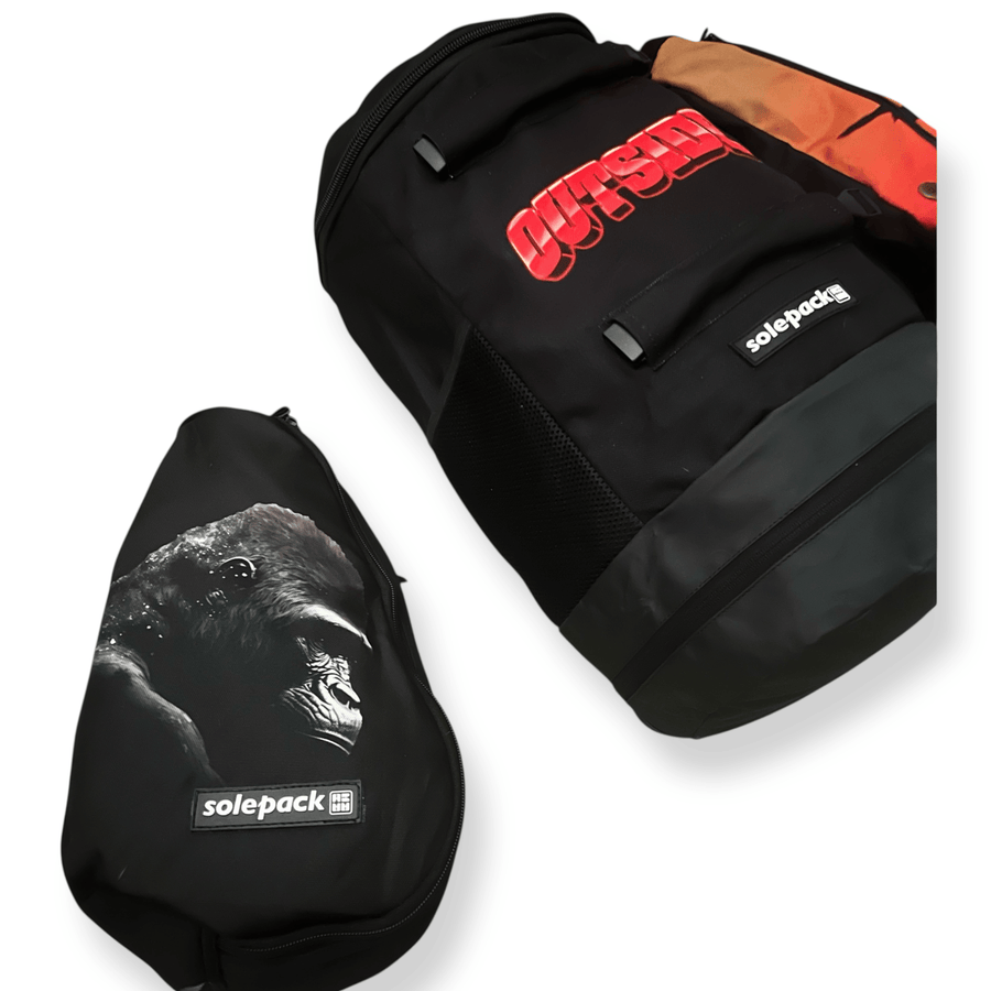 Outside x Solepack: The OMEGA backpack+ SP - 1 shoe carrier - Solepack