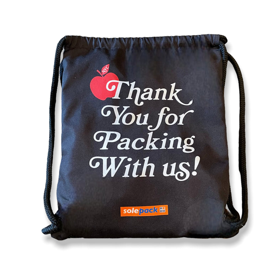 Good Luck Packing Thank You for Packing with Us - Solepack